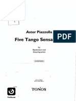 Five Tango Sensations (Piazzolla)