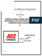 Acc Report On RMC Industry in Ahmedabad