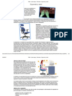 Ergonomía y salud