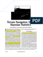 Terrain Navigation Bayesian: Using