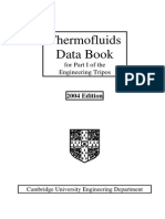 thermofluids data book
