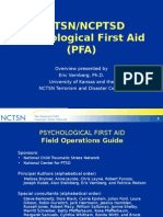 psychological first aid - eric vernberg