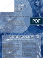 Curriculum Portafolio Alejandra Pasten