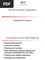 Cs2100 9 Floating Point