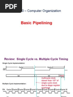 Basic Pipelining: CS2100 - Computer Organization