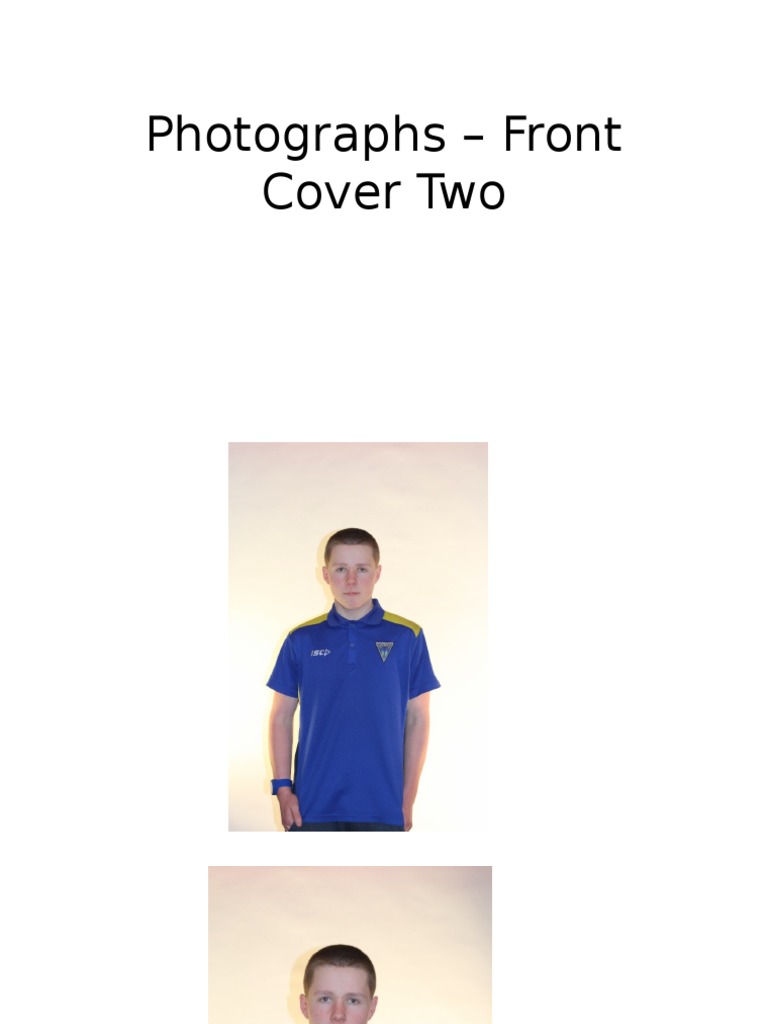 Photographs - Front Cover Two | PDF