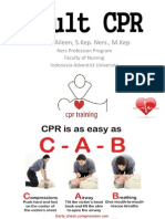 Adult CPR: Gilny Aileen, S.Kep. Ners., M.Kep