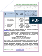 Tamil Nadu Newsprint and Papers Limited: DIPR/183/Display/2015