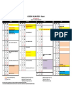 UCSI Academic Calendar 2015