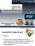 Glasgow Coma Scale Visual Analogue Scale: Rahma Marini Sulwana / 406138128