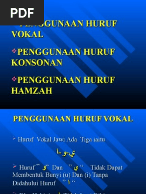Jawi Huruf Vokal Pdf