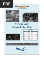 737-800 Panels Checklists