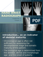 Hand Wrist Radiograph