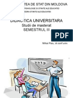 Didactica Universitara