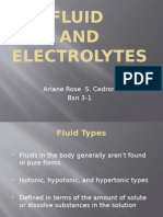 FLUID and Electrolytes
