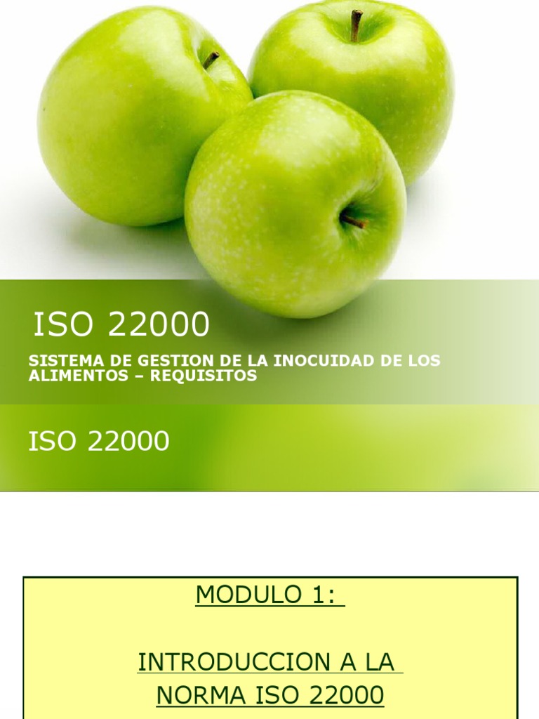 Comprendiendo la norma ISO 22000: Requisitos para un sistema de gestión ...