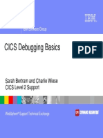 WSTE CICS Debugging Basics 092007