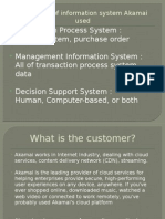 Akamai Information System Assignment