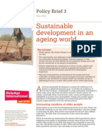 GAW Brief 3: Sustainable Development in An Ageing World