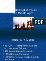 The Old English Period - History 