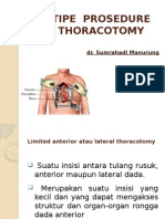 Thoracotomy 