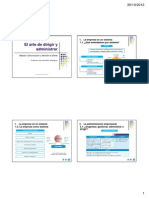 Tema 2. El Arte de Dirigir y Administrar