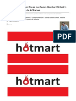 Hotmart - Como Ganhar Dinheiro Com Programas de Afiliados