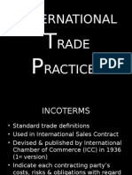 International Trade Practices and Issues