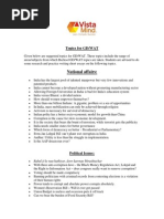 Topics for GD and WAT