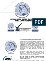 CURSOS CON CERTIFICACION PECB-CANADA EN ESPAÑOL PARA LATINOAMERICA