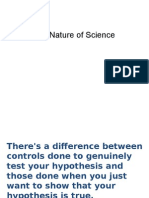Nature of Science Debate