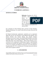 Sentencia TC 0090-13 C, Sobre Ley No. 124-01, Crea El Fondo Patrimoniar para El Desarrollo (FONPER) PDF