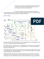 4 Digit Keypad Switch