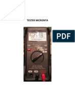 Manual Usuario Tester Micronta 22-167 Ok