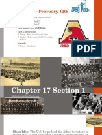 Chapter 17 Section 1 and 4