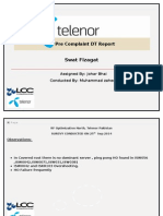 Complaint Survey DT Report Sample