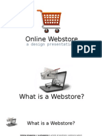 online webstore presentation
