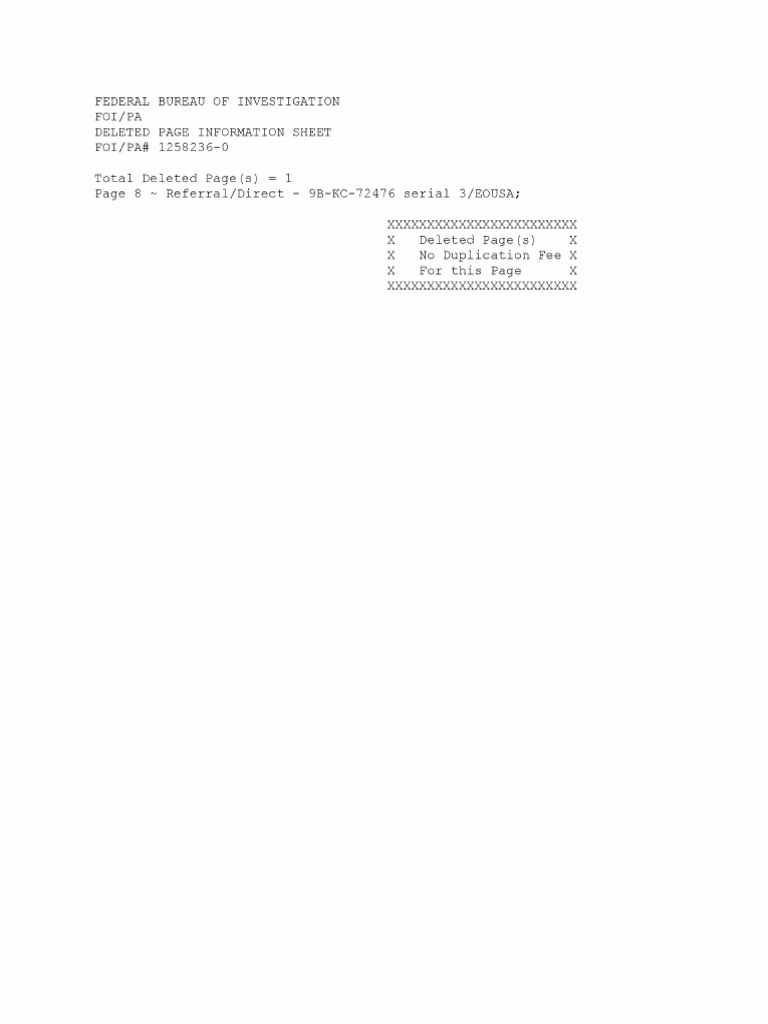 Fred Phelps FBI File PDF