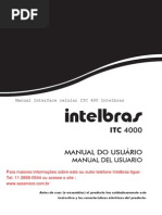 Manual Interface Celular ITC4000