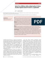 Efficacy of Botulinum Toxin a in Children With Cerebral Palsy