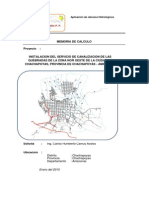 m c Canalizacion de Quebradas