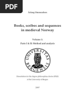 Books, Scribes and Sequences in Medieval Norway Vol. 1 - Aaslaug Ommundsen