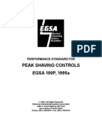 Peak Shaving Controls EGSA 100P, 1995a: Performance Standard For