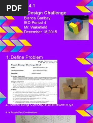 puzzle design presentation