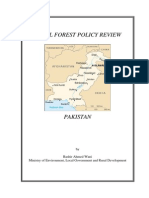 National Forest Policy Review Pakistan