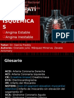 CARDIOPATÍAS ISQUÉMICAS