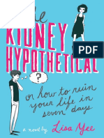 The Kidney Hypothetical by Lisa Yee EXCERPT