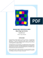 Inventario Tipologico Mbti Cuadernillo Normal 126 Preg