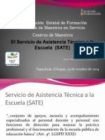 El Servicio de Asistencia Técnica a La Escuela