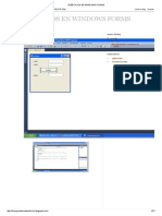 Ejercicios en Windows Forms